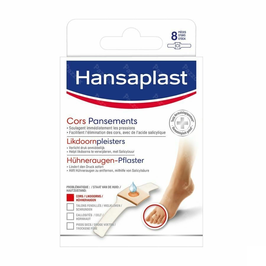 Hansaplast Likdoornpleister 8
