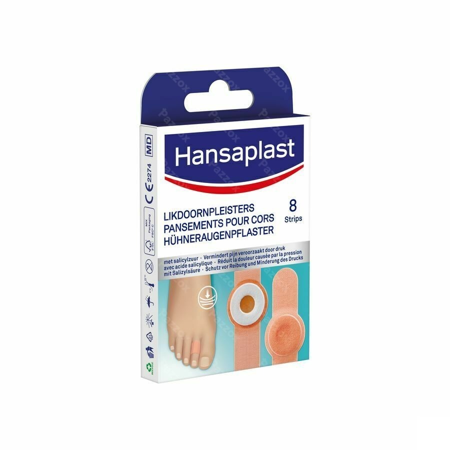 Hansaplast Likdoornpleister 8