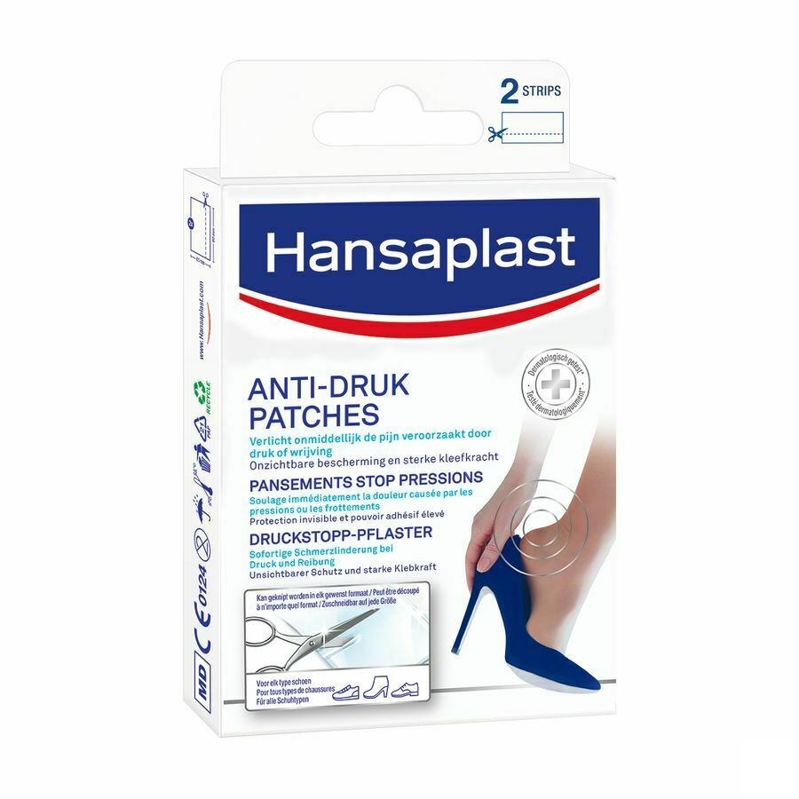 Hansaplast Anti-druk Patches 2