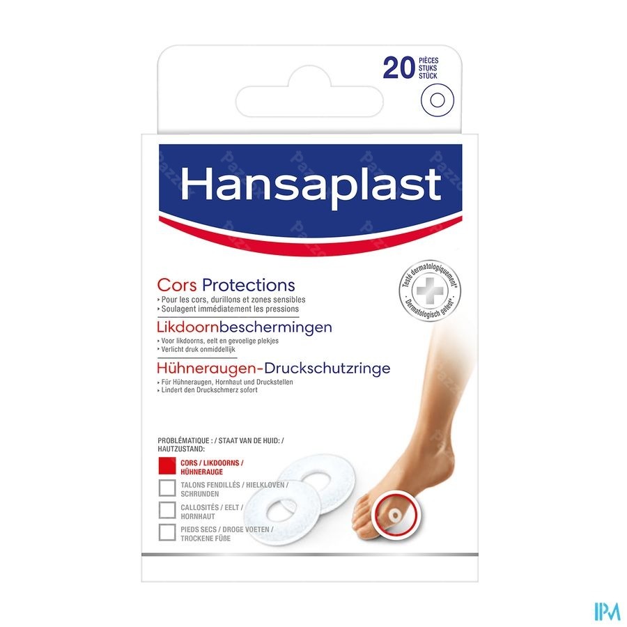 Hansaplast A/drukringen Likdoorn 20