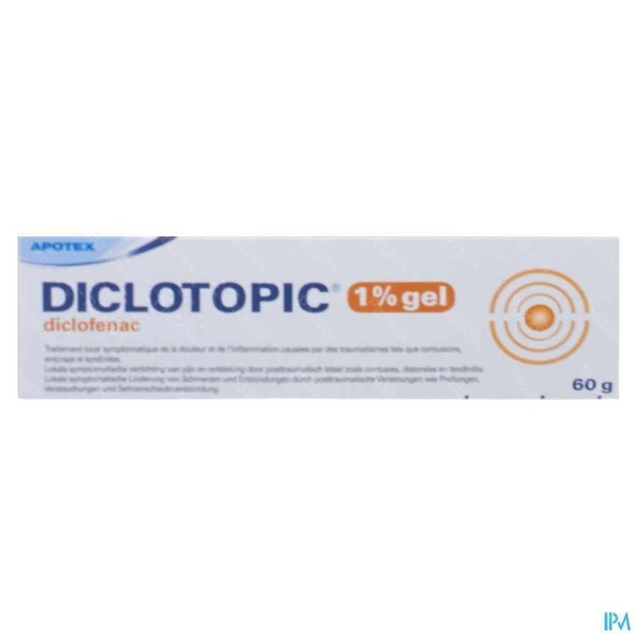 Diclotopic 1% Gel Tube 60 Gr
