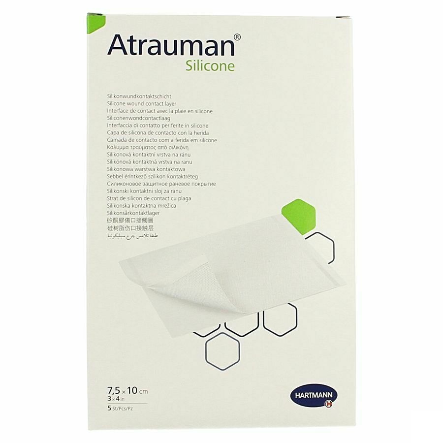 Atrauman Silicone 7,5x10cm 5 P/s