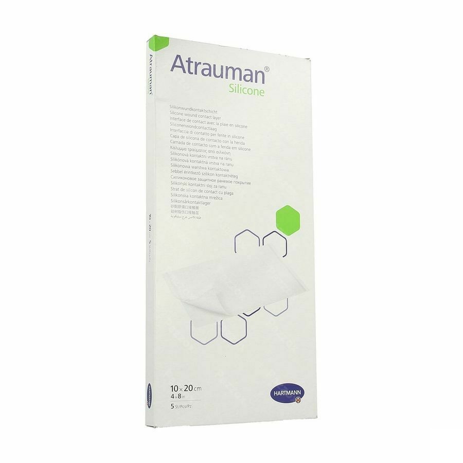 Atrauman Silicone 10x20cm 5 P/s