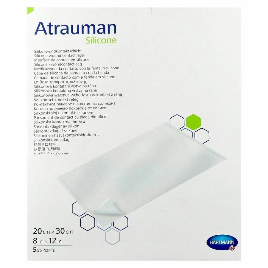 Atrauman Silicone 20x30cm 5 P/s
