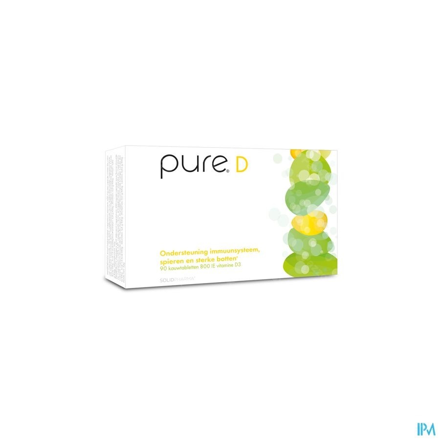 Pure D Kauwtabletten 90