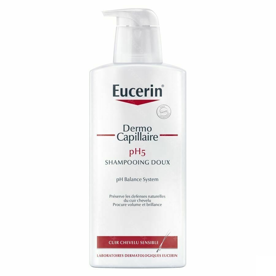 Eucerin DermoCapillaire pH5 Shampooing Doux Cuir Chevelu Sensible 400ml