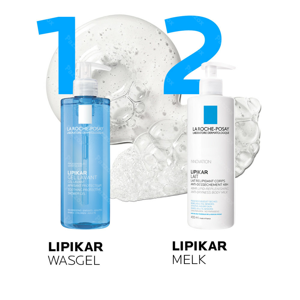 La Roche-Posay Lipikar Reinigingsgel Gevoelige Huid 400ml