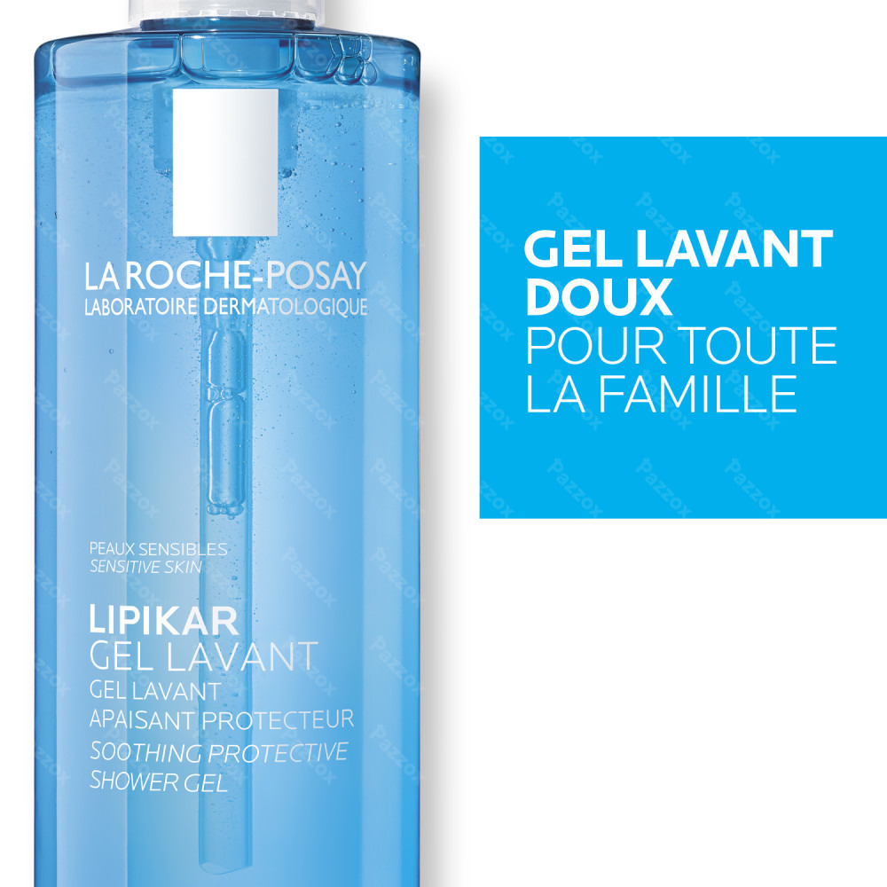 La Roche-Posay Lipikar Gel Lavant Peau Sensible 400ml