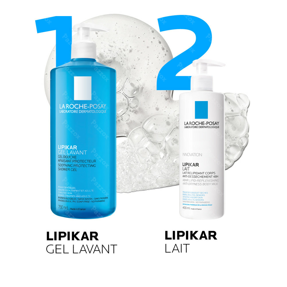La Roche-Posay Lipikar Gel Lavant 750ml