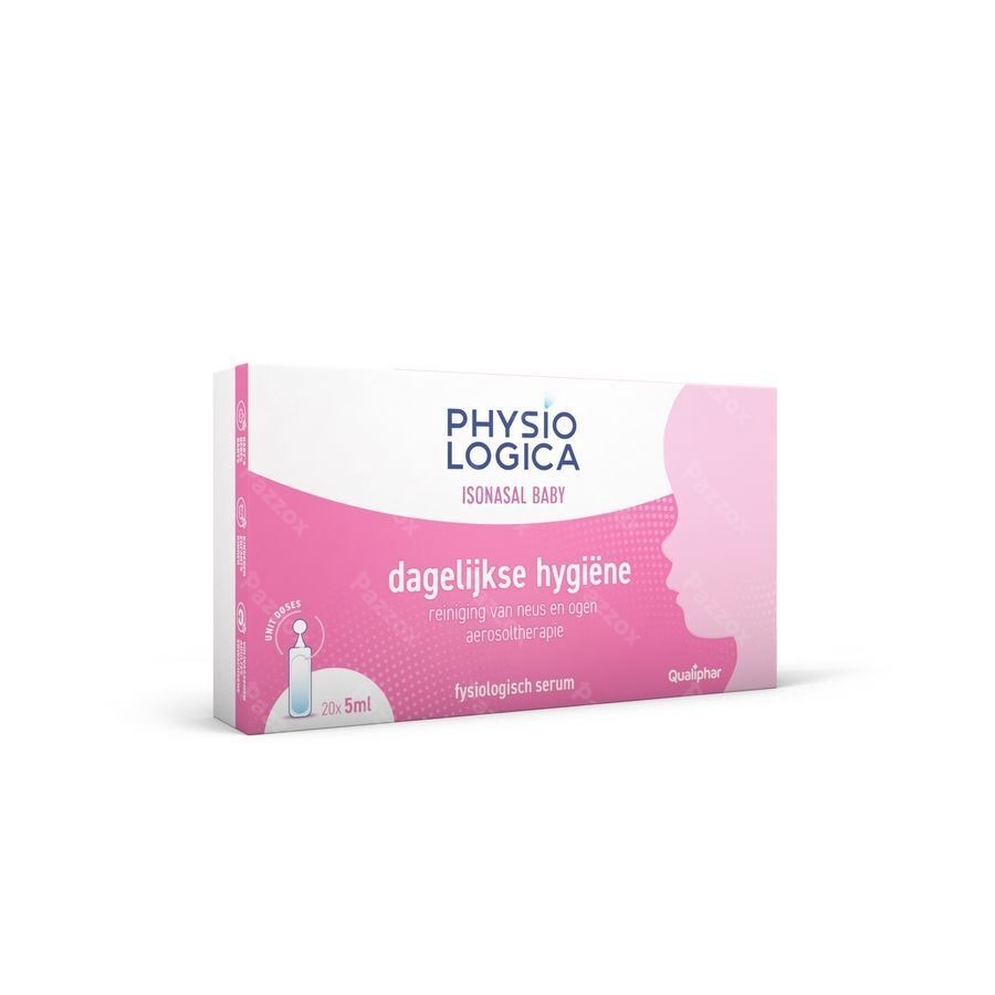 Physiologica Isonasal Baby Unidoses Fysiologisch Water 20 x 5ml