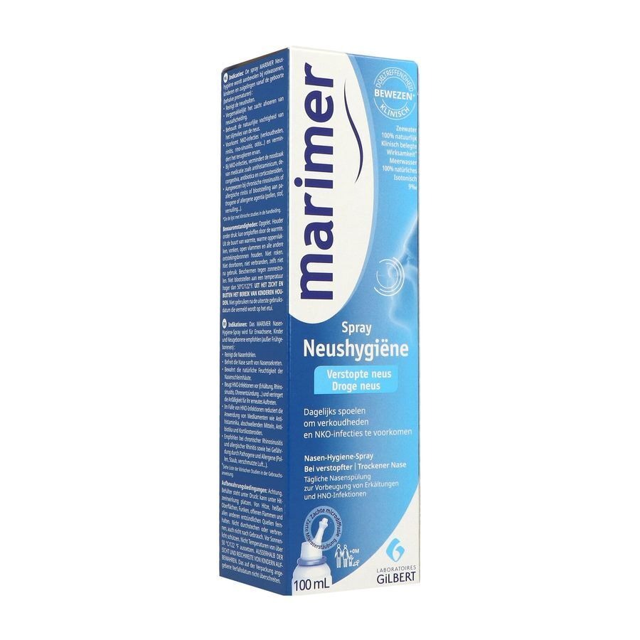 Marimer Nasale Hygiëne Zeewater Spray 100ml