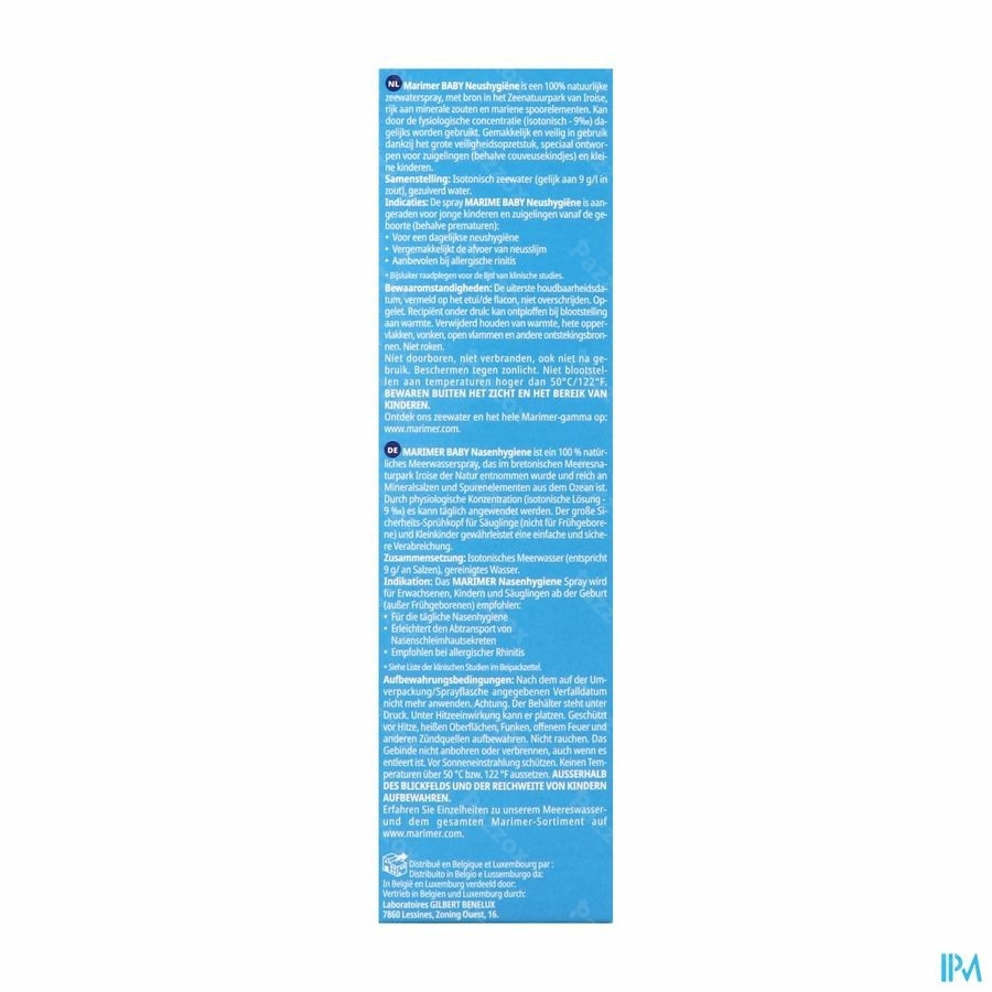 Marimer Baby Eau Mer Isotonique Spray 100ml