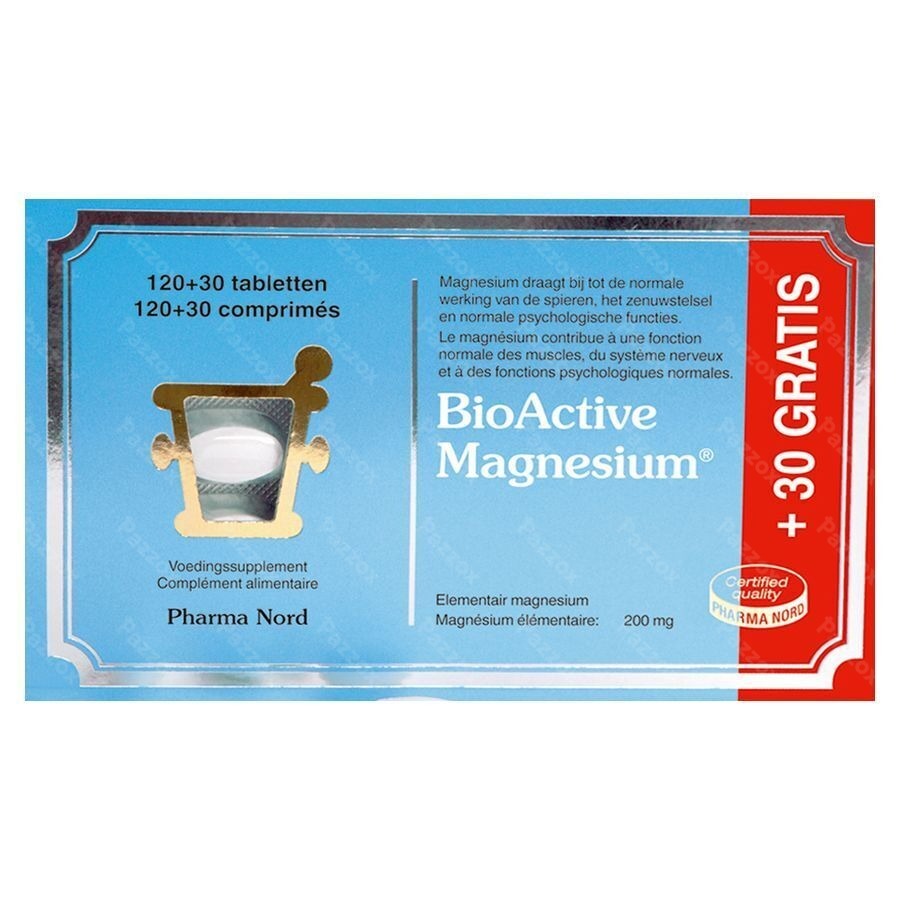 BioActive Magnesium 120+30 Tabletten