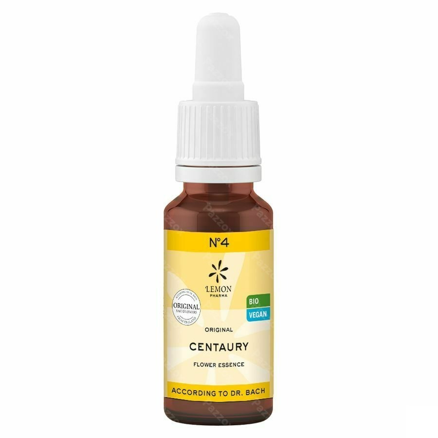 Fleurs de Bach Bio N°04 Centaury 20ml