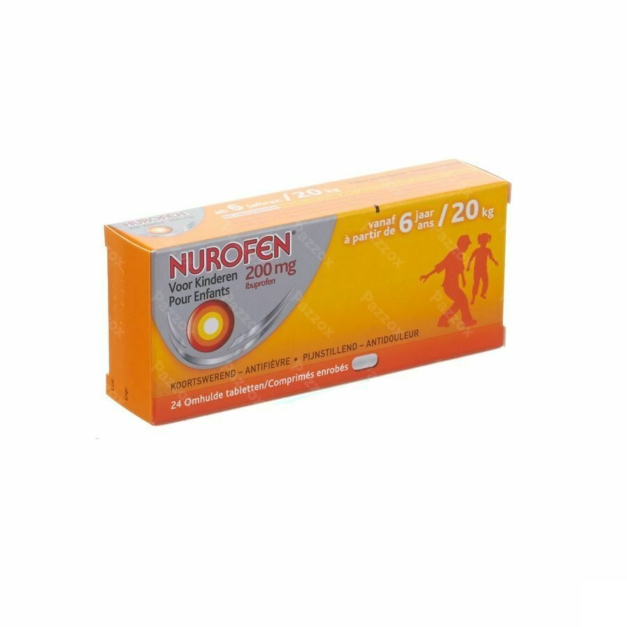 Nurofen Kind 200mg Filmomh Tabl 24 Verv.2475739