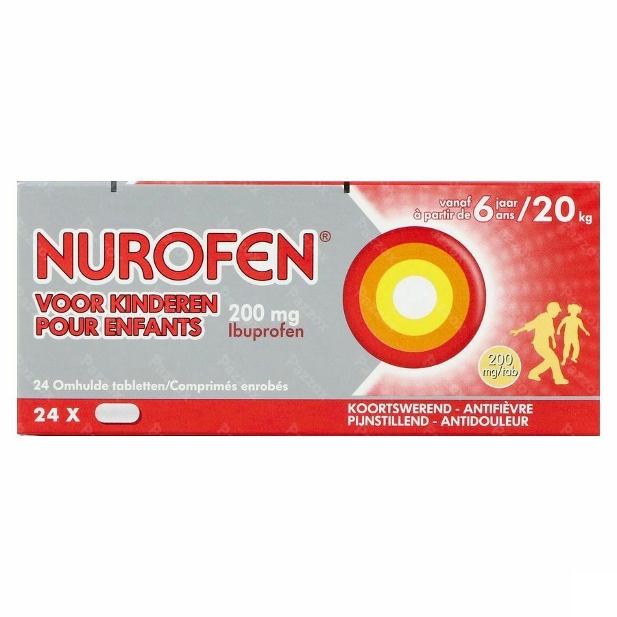 Nurofen Kind 200mg Filmomh Tabl 24 Verv.2475739