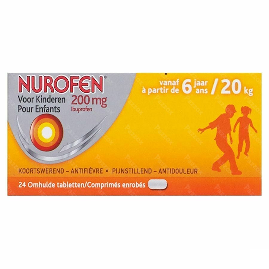 Nurofen Kind 200mg Filmomh Tabl 24 Verv.2475739