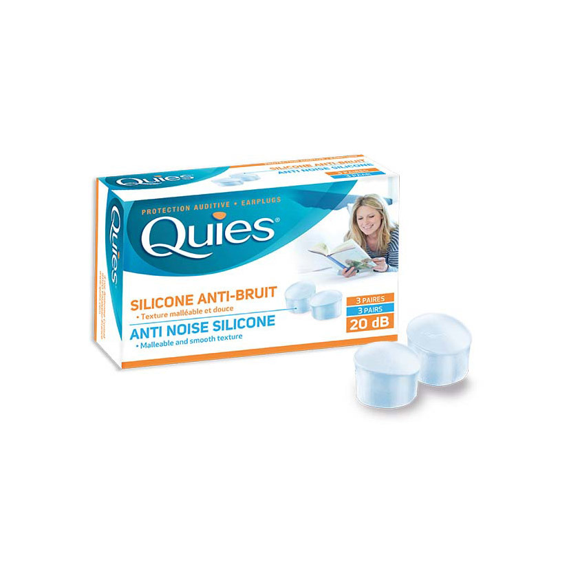 Quies Gehoorbescherming A/lawaai Silic. 3 Paar