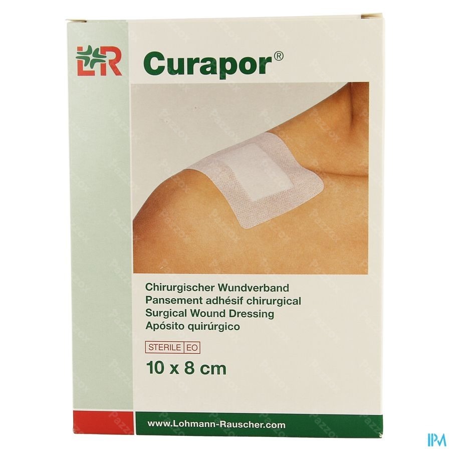 Curapor Verb Chirurg. Steriel 10cmx 8cm 5 32903