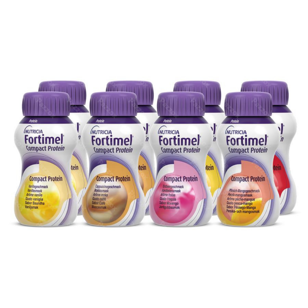 Fortimel Compact Protein Mixed Multipack Flesjes 8x125ml