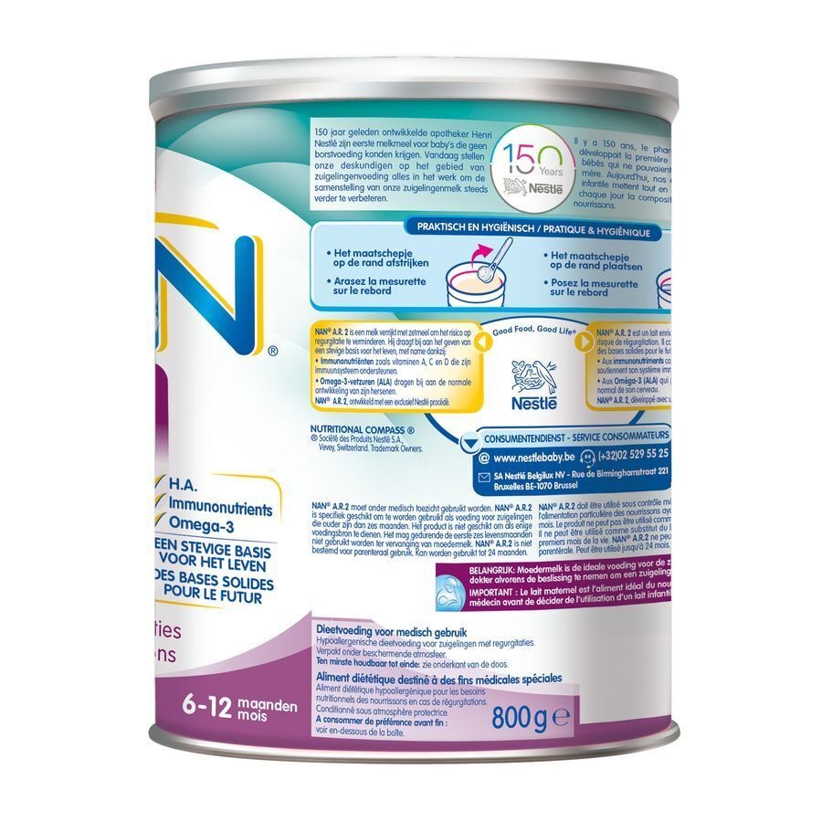 Nan Ar2 2lftd Pdr 800g