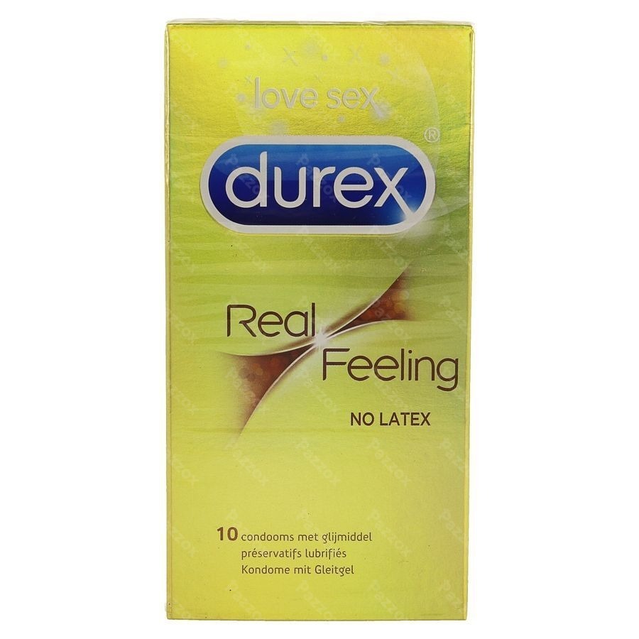Durex Real Feeling Latex Free Condoms 10