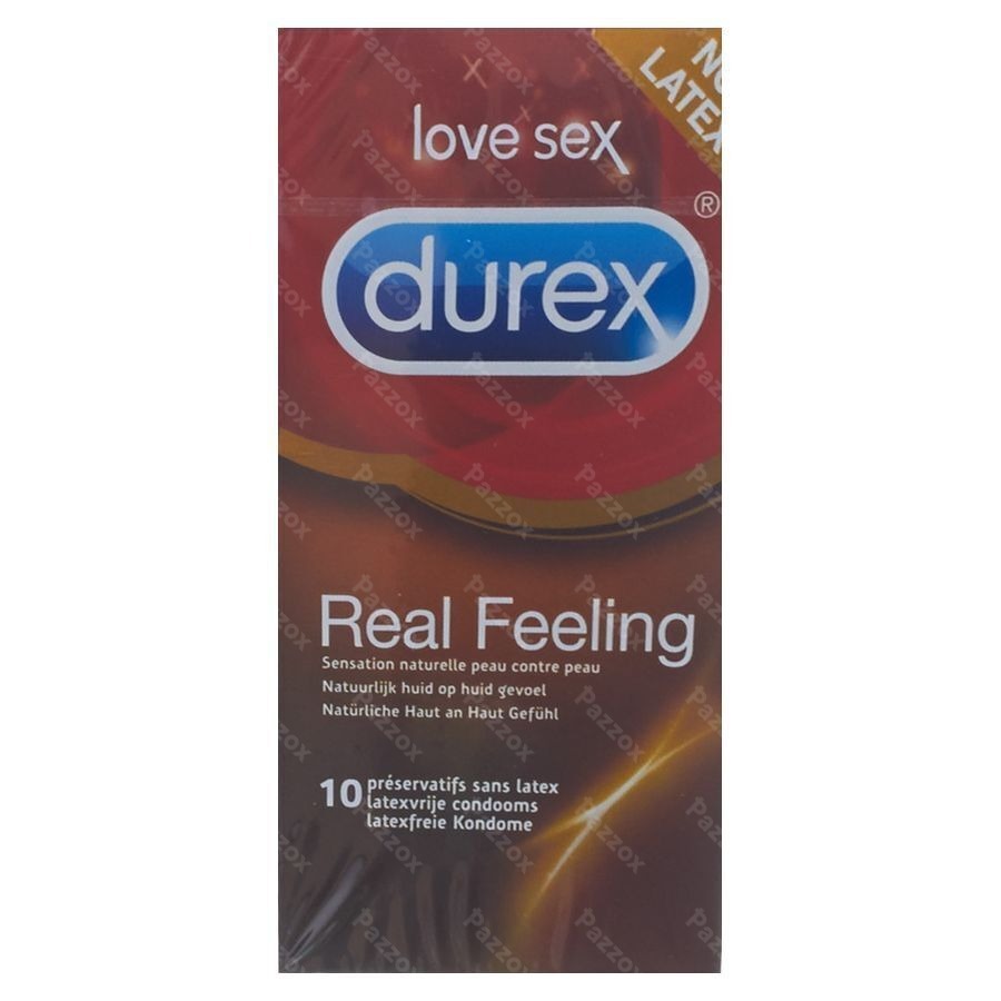 Durex Real Feeling Latex Free Condoms 10