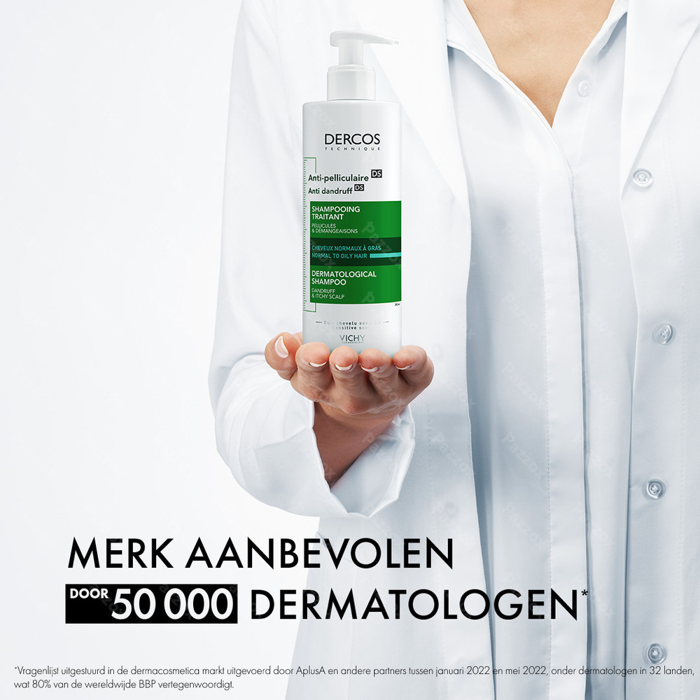 Vichy Dercos Anti-Roos Shampoo Normaal Tot Vet Haar 390ml