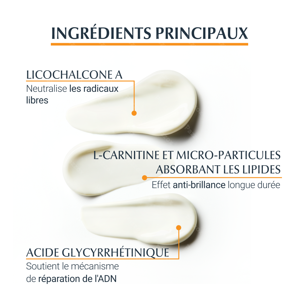 Eucerin Sun Oil Control Toucher Sec Gel-Crème Peau à Imperfections et Grasse SPF50+