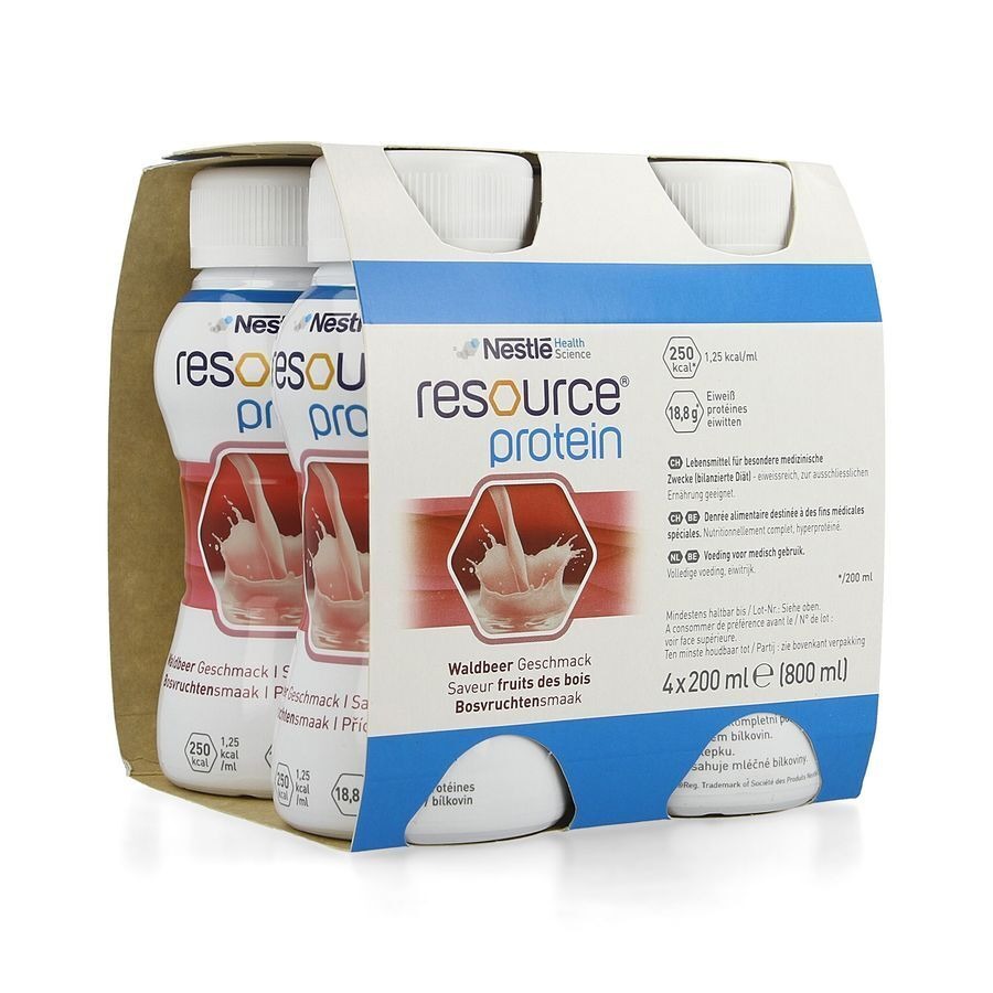 Resource Protein Bosvruchten 4x200ml