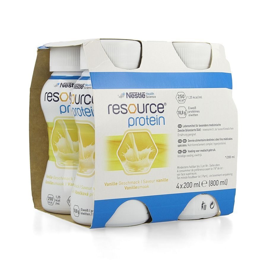 Resource Protein Vanille 4x200ml