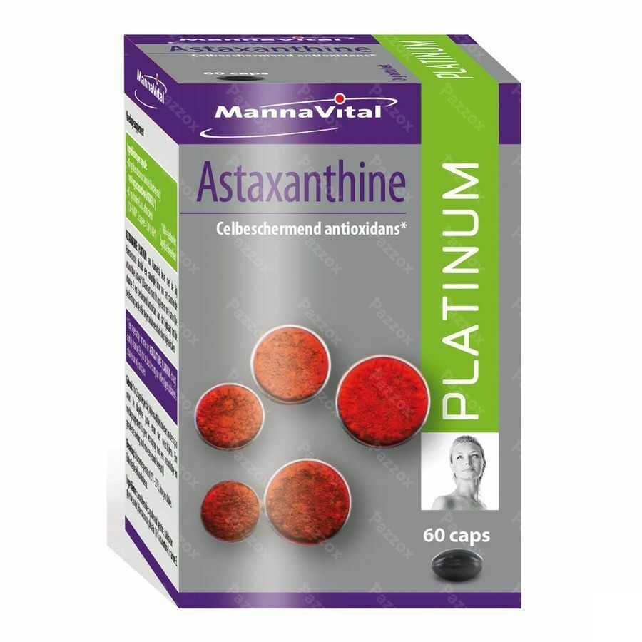 Mannavital Astaxanthine Platinum Caps 60