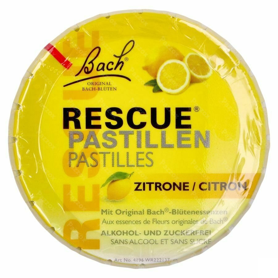Bach Rescue Pastilles Citron 50g