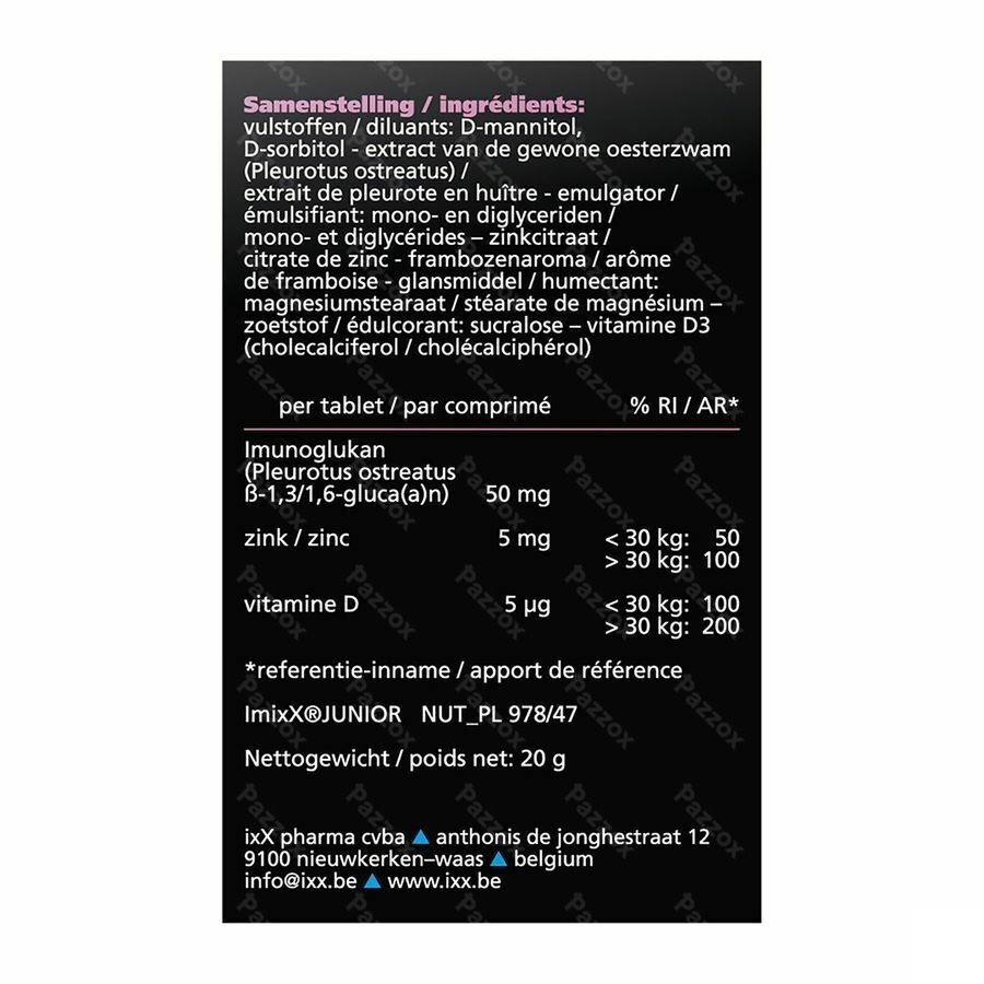 ImixX Junior 30 Kauwtabletten