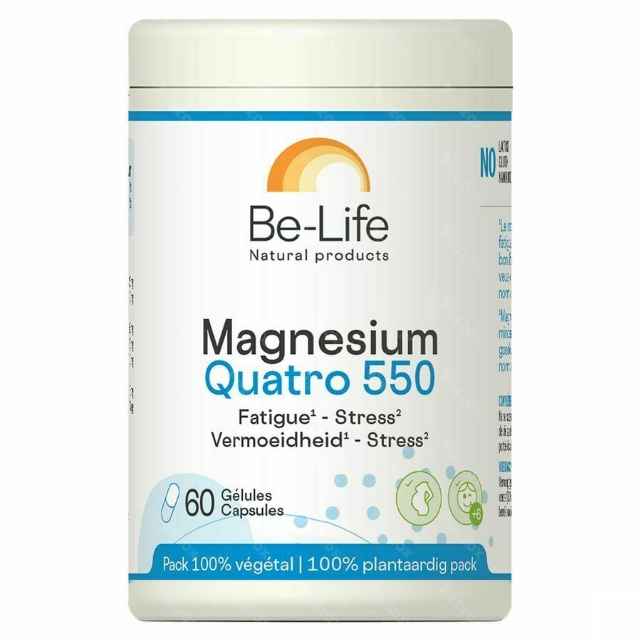 Be-Life Magnesium Quatro 550 60 Capsules