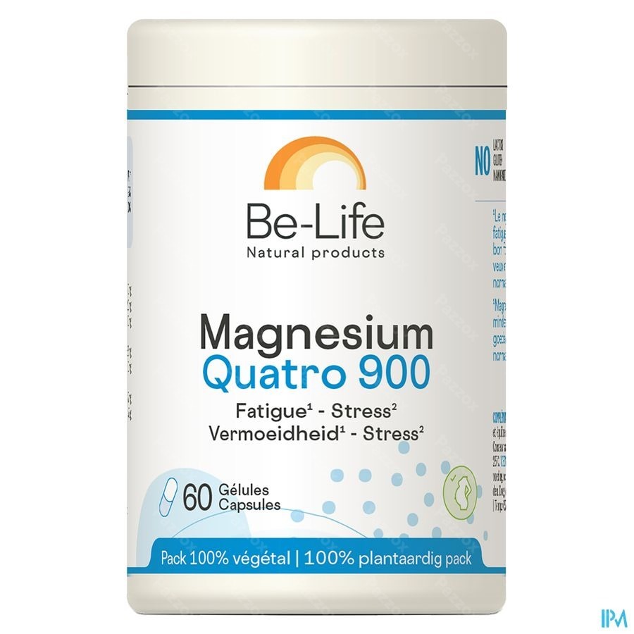 Be-Life Magnesium Quatro 900 60 Capsules