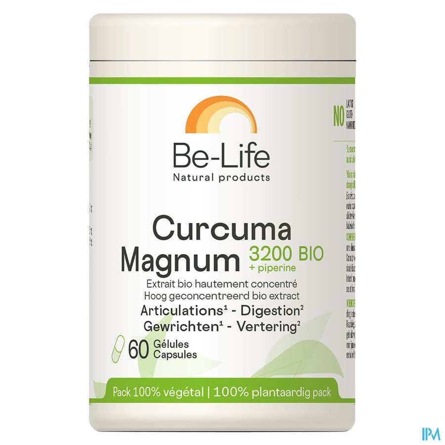 Be-Life Curcuma Magnum 3200 Bio 60 Capsules