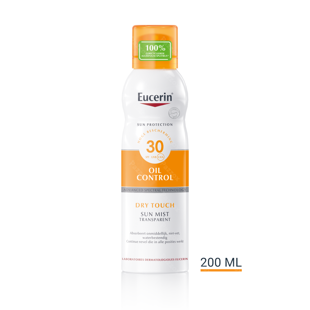 Eucerin Sun Oil Control SPF30 Dry Touch Mist Transparent 200ml