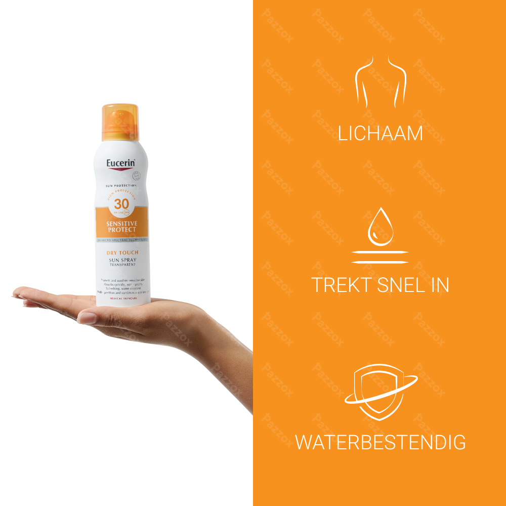 Eucerin Sun Oil Control SPF30 Dry Touch Mist Transparent 200ml