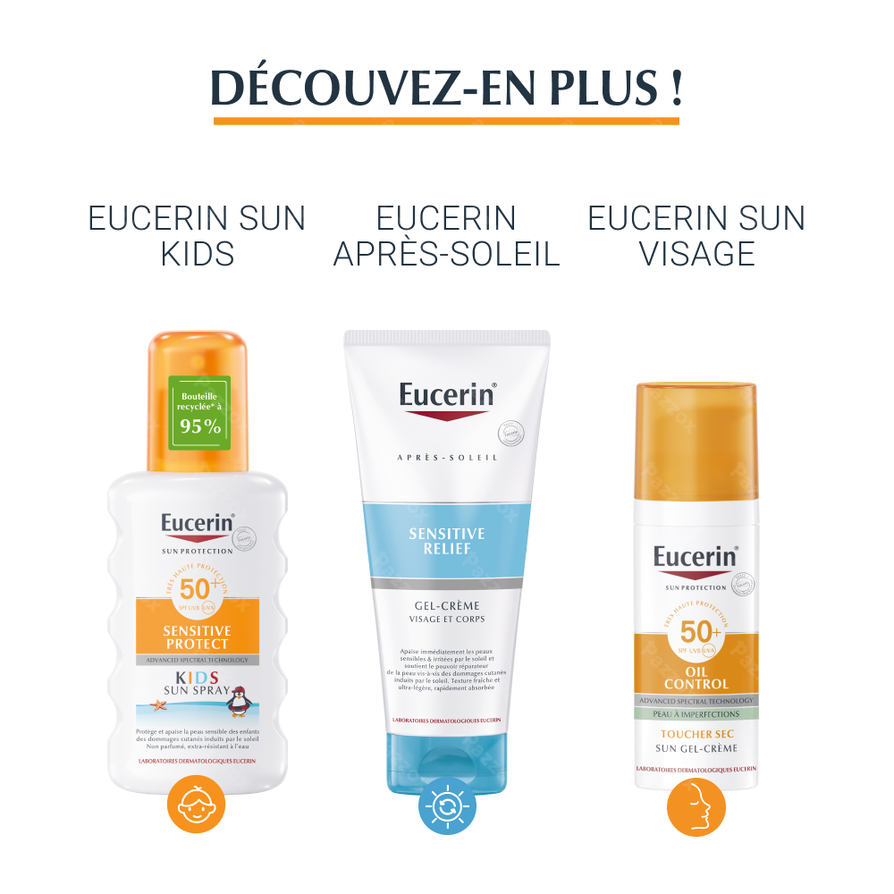Eucerin Sun Oil Control SPF50 Toucher Sec Brume Transparent 200ml