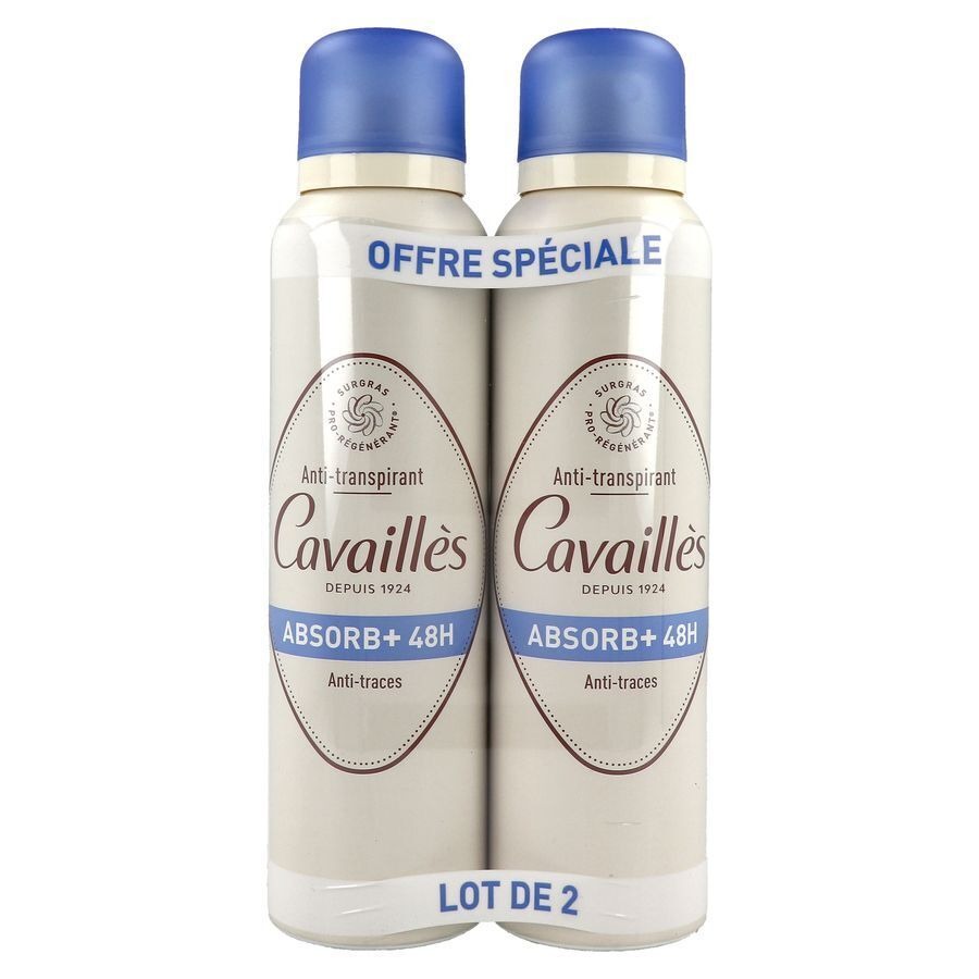 Roge Cavailles Deo Spray Onzichtbaar Duo 2x150ml