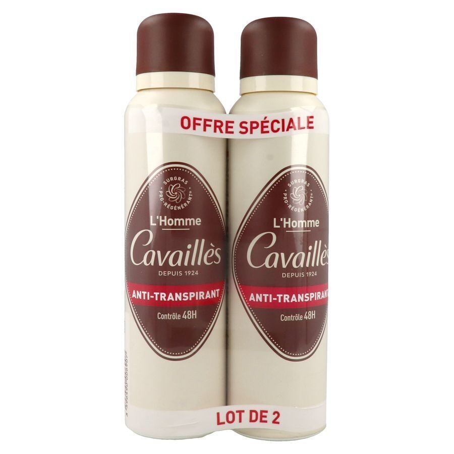 Roge Cavailles Deo Spray Man Duo 2x150ml