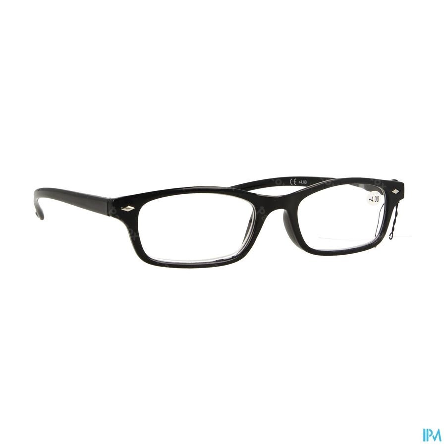 Pharmaglasses Lunettes Lecture Diop.+4.00 Black