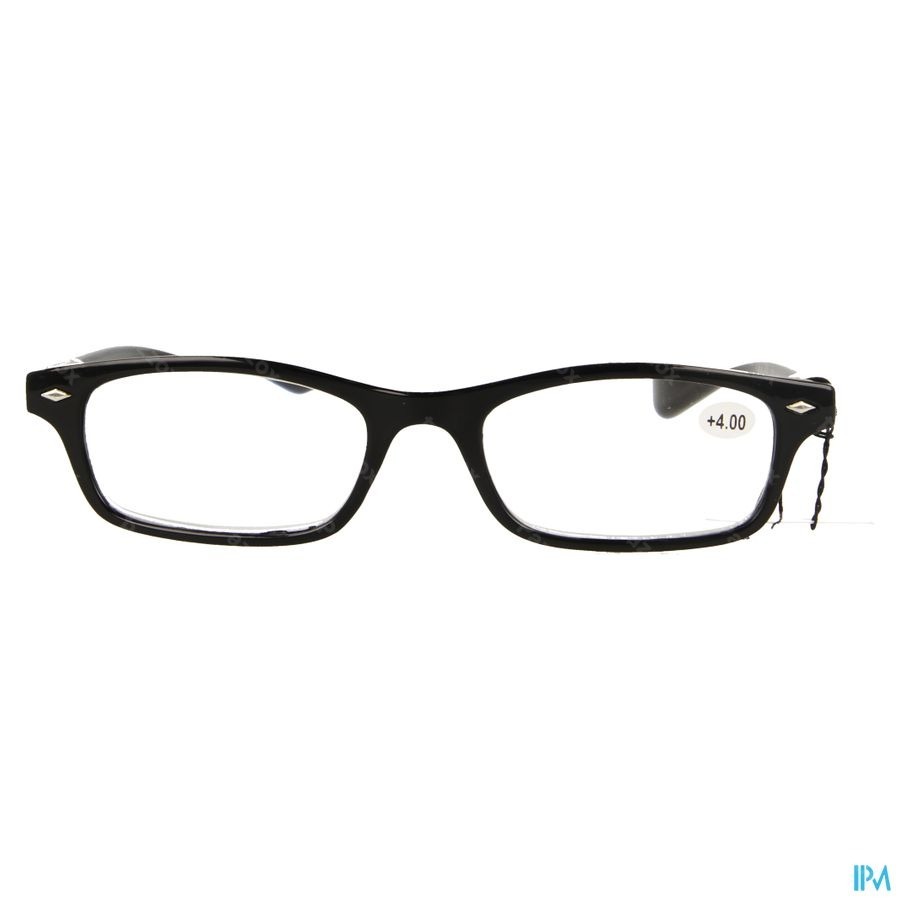Pharmaglasses Lunettes Lecture Diop.+4.00 Black