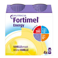 Fortimel Energy Vanille Flesjes 4x200ml