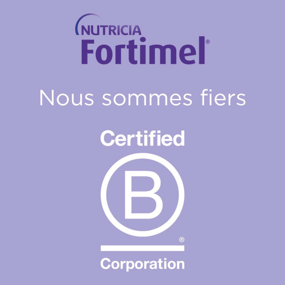 Fortimel Energy Multi Fibre Fraise Bouteilles 4x200ml