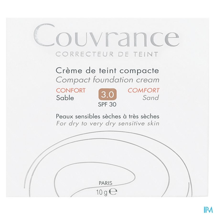 Avène Couvrance Crème Teinté Compact 3 Sable 10g