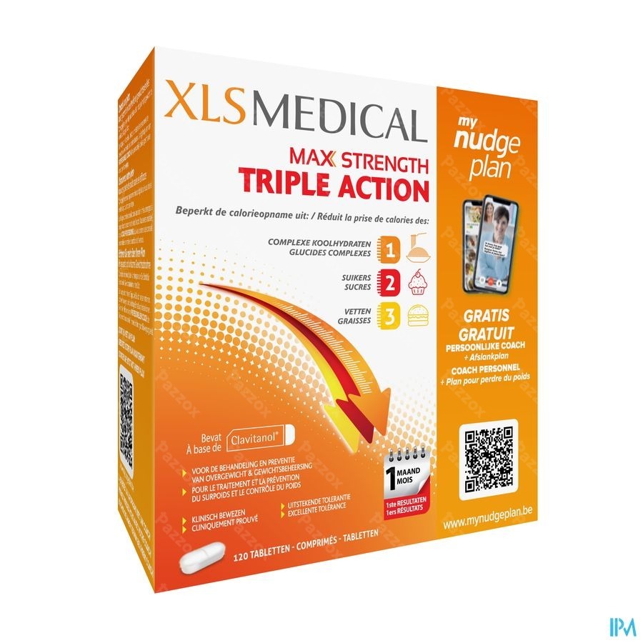 XL-S Medical Maximum Strength 120 Comprim&eacute;s
