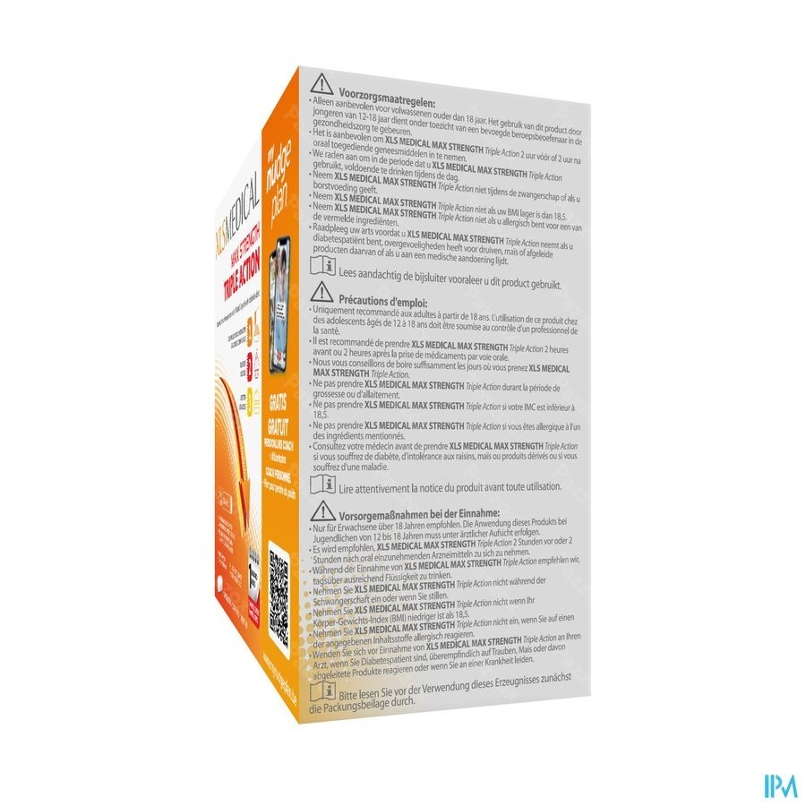 XL-S Medical Maximum Strength 120 Comprim&eacute;s