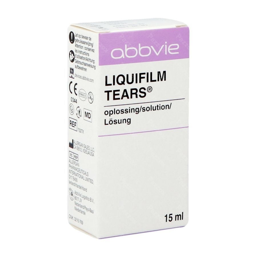 Liquifilm Tears Steriele Oplossing Nf 15ml